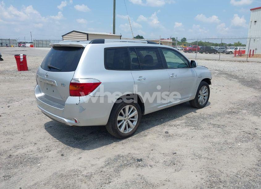 Photo 4 of 2008 Toyota Highlander HYBRID LIMITED (VIN JTEEW44A782001687)