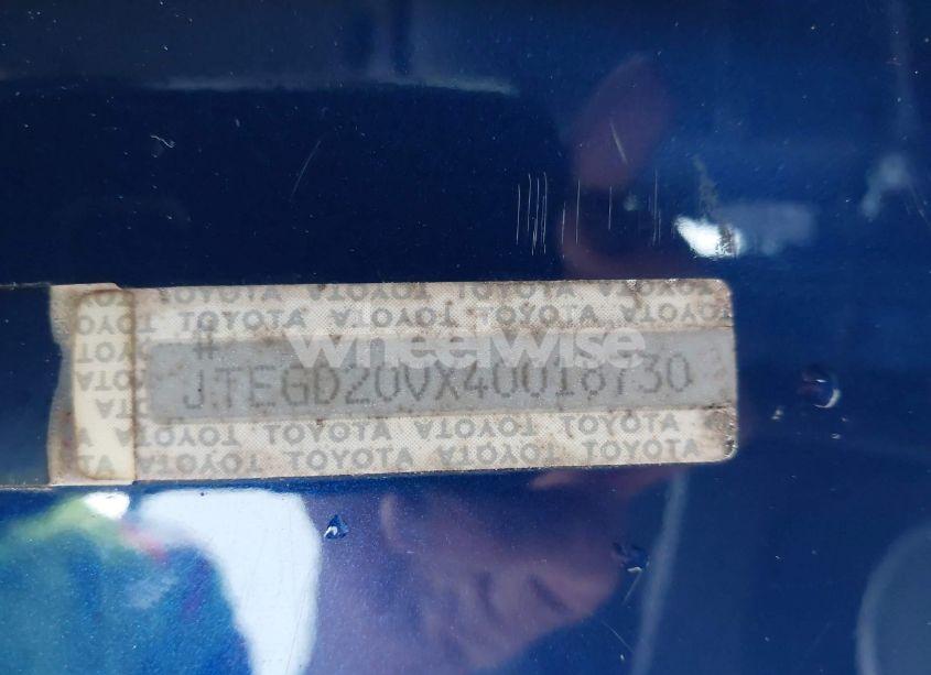 Photo 9 of 2004 Toyota Rav4 (VIN JTEGD20VX40018730)