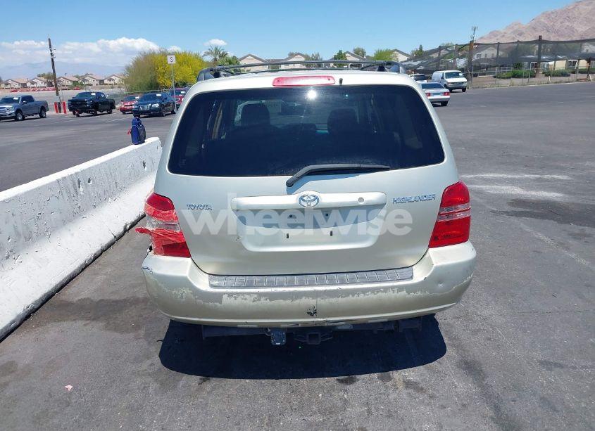 Photo 12 of 2003 Toyota Highlander (VIN JTEGD21A030060835)