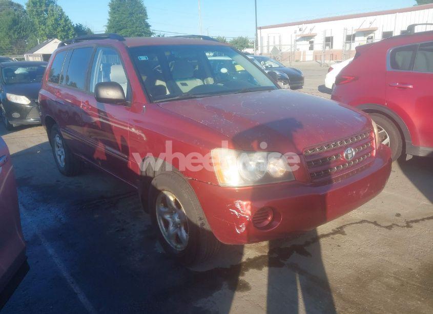 2003 Toyota Highlander (VIN JTEGD21A030070166) main photo