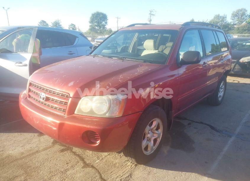 Photo 2 of 2003 Toyota Highlander (VIN JTEGD21A030070166)