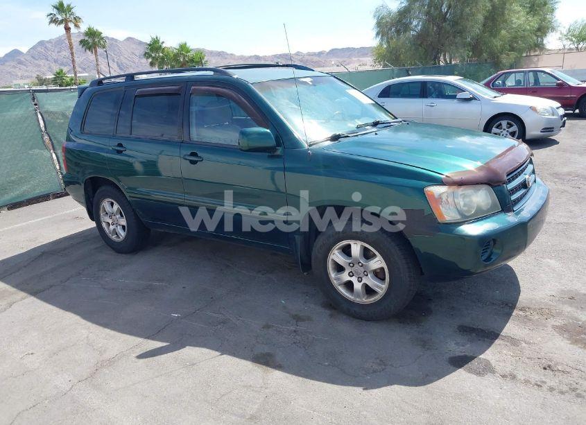 2003 Toyota Highlander (VIN JTEGD21A130064702) main photo