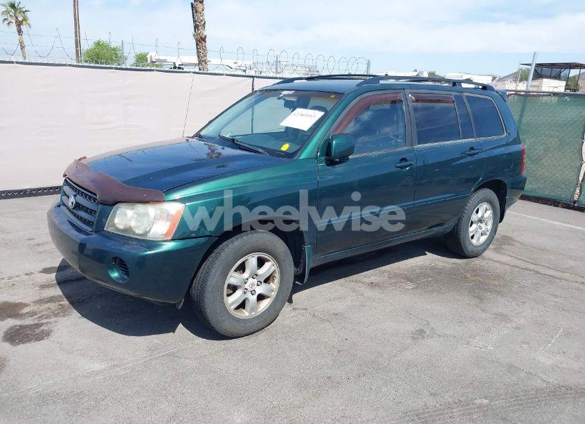 Photo 2 of 2003 Toyota Highlander (VIN JTEGD21A130064702)