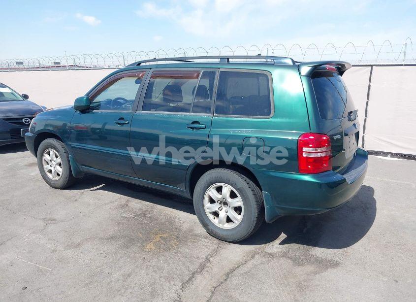 Photo 3 of 2003 Toyota Highlander (VIN JTEGD21A130064702)