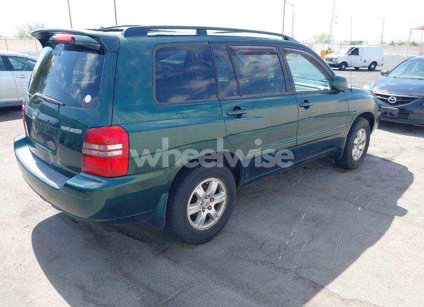 Photo 4 of 2003 Toyota Highlander (VIN JTEGD21A130064702)