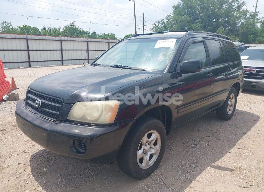 Photo 2 of 2003 Toyota Highlander (VIN JTEGD21A530050222)