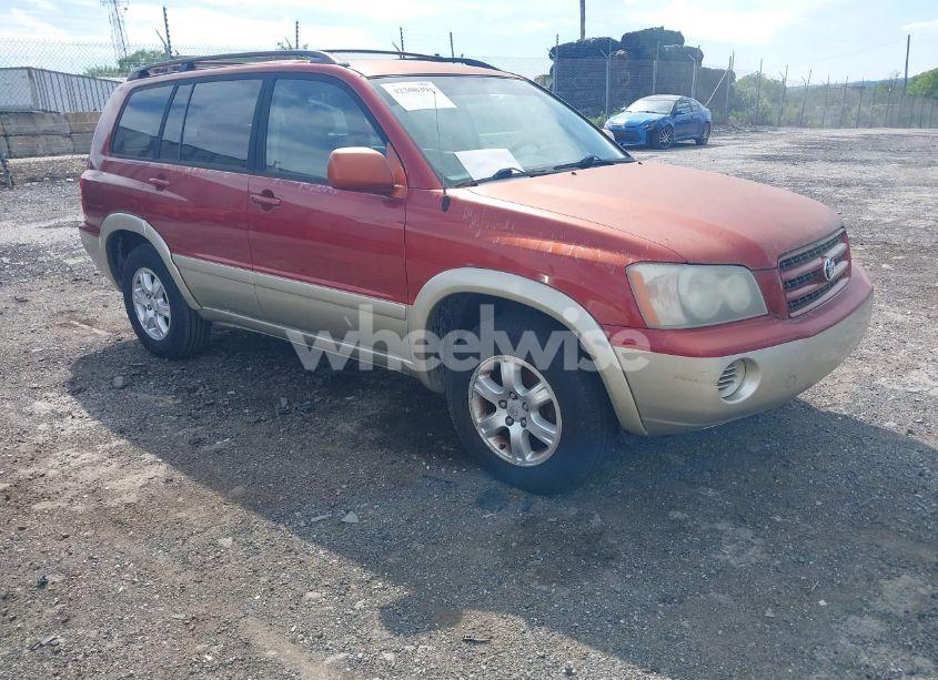 2003 Toyota Highlander (VIN JTEGD21A630057633) main photo
