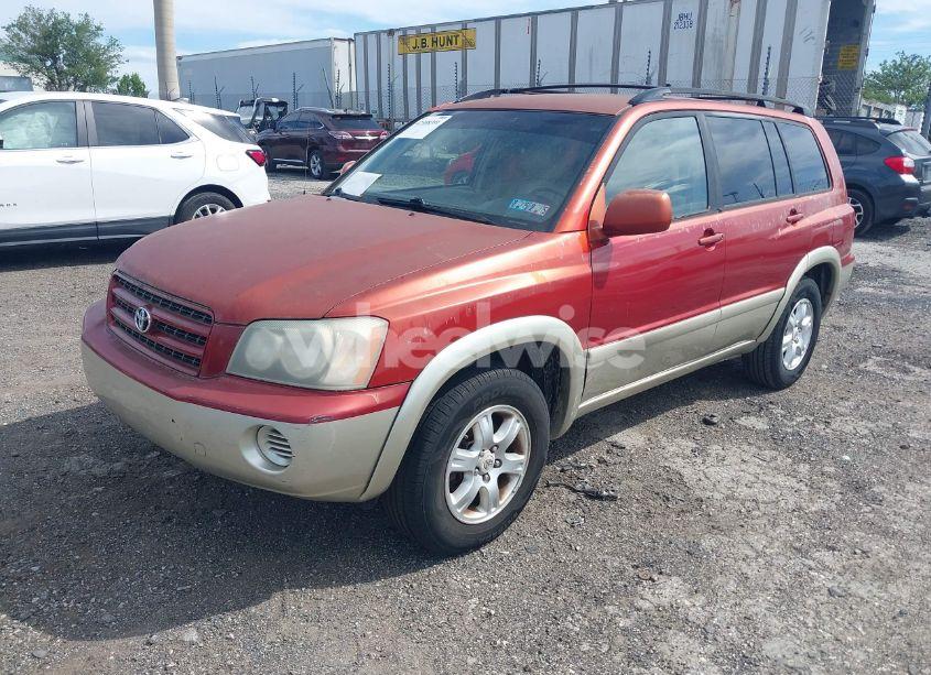 Photo 2 of 2003 Toyota Highlander (VIN JTEGD21A630057633)