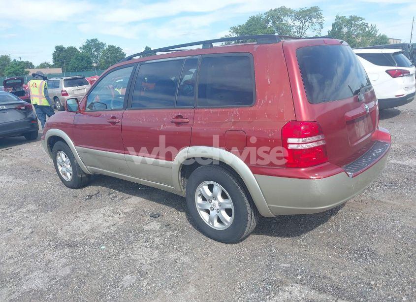 Photo 3 of 2003 Toyota Highlander (VIN JTEGD21A630057633)