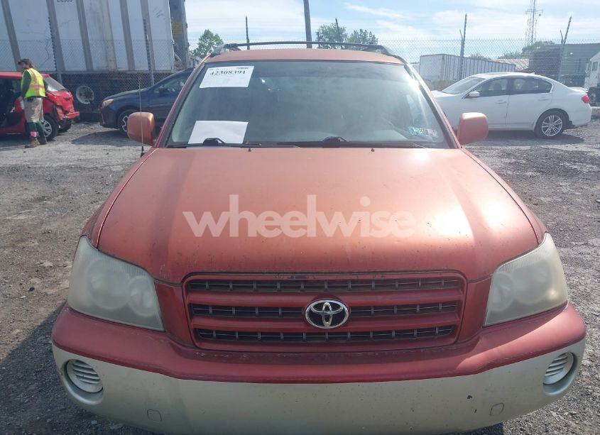 Photo 6 of 2003 Toyota Highlander (VIN JTEGD21A630057633)