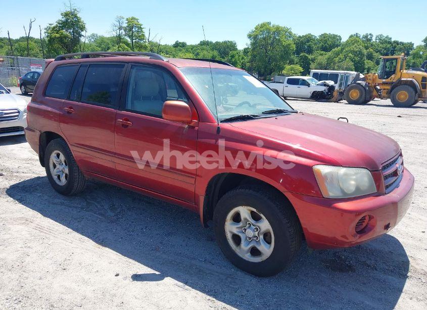 2002 Toyota Highlander (VIN JTEGD21A720026972) main photo