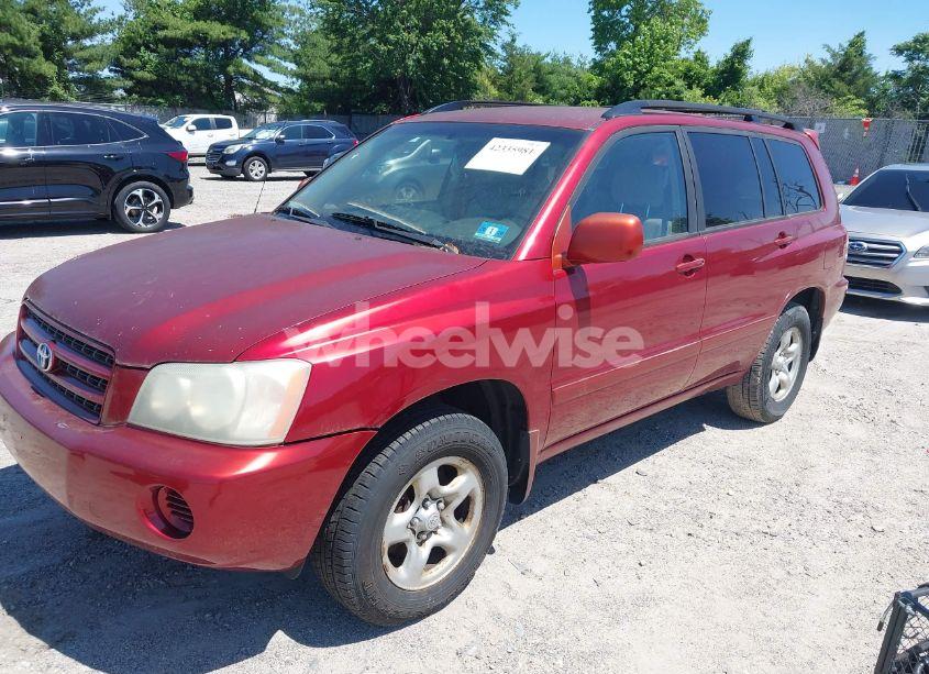 Photo 2 of 2002 Toyota Highlander (VIN JTEGD21A720026972)