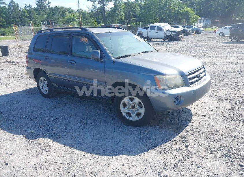 2003 Toyota Highlander (VIN JTEGD21A830066009) main photo