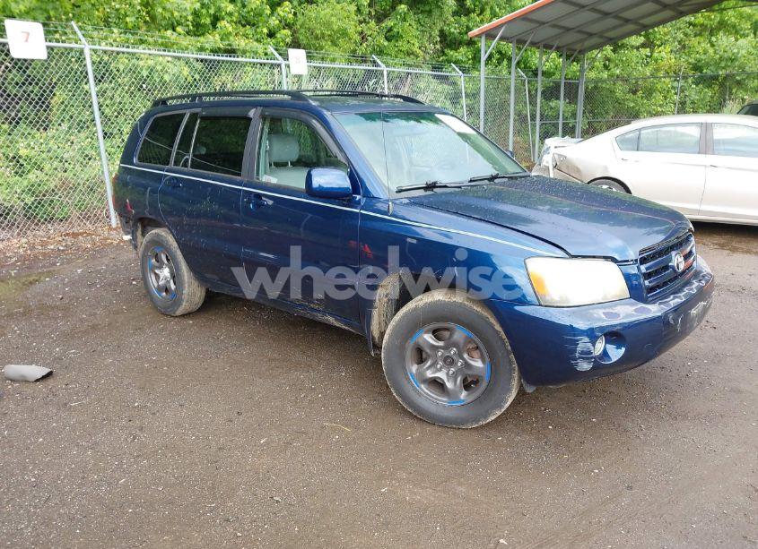 2007 Toyota Highlander (VIN JTEGD21A870156461) main photo