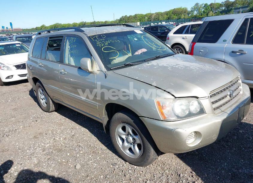 2001 Toyota Highlander (VIN JTEGD21A910008083) main photo