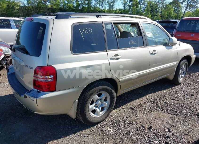 Photo 4 of 2001 Toyota Highlander (VIN JTEGD21A910008083)