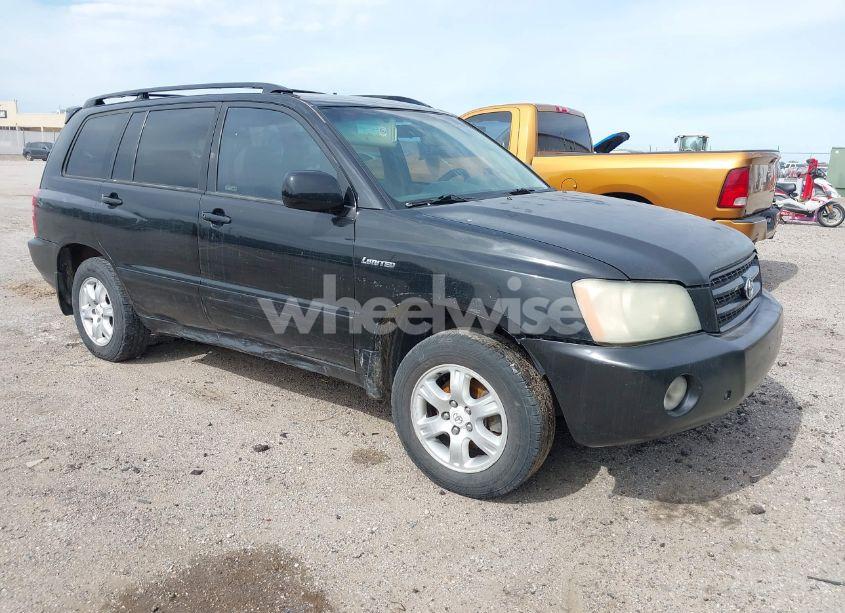 2003 Toyota Highlander LIMITED V6 (VIN JTEGF21A030100003) main photo