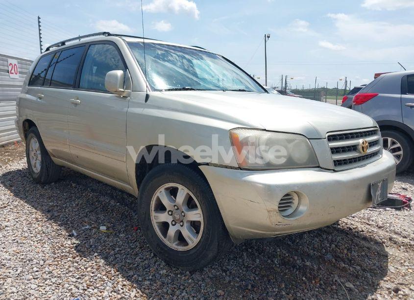2003 Toyota Highlander V6 (VIN JTEGF21A030108389) main photo