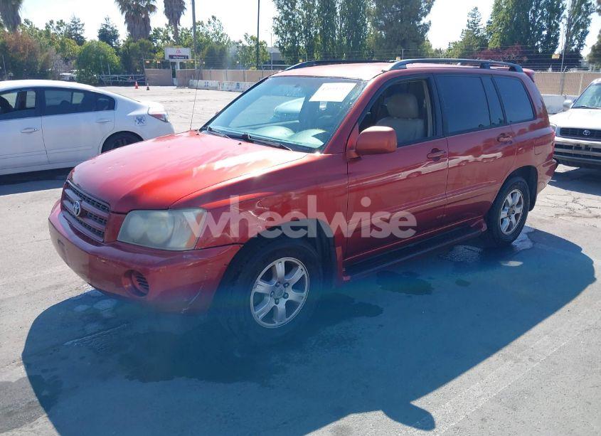 Photo 2 of 2002 Toyota Highlander V6 (VIN JTEGF21A220054818)