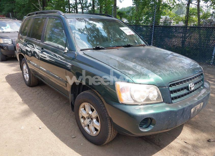 2003 Toyota Highlander V6 (VIN JTEGF21A230086458) main photo