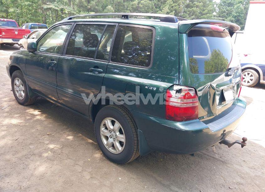 Photo 3 of 2003 Toyota Highlander V6 (VIN JTEGF21A230086458)