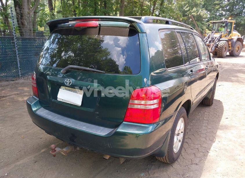 Photo 4 of 2003 Toyota Highlander V6 (VIN JTEGF21A230086458)