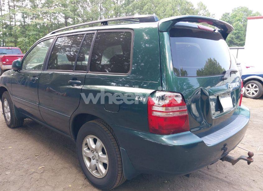 Photo 6 of 2003 Toyota Highlander V6 (VIN JTEGF21A230086458)