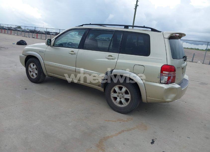 Photo 3 of 2003 Toyota Highlander LIMITED V6 (VIN JTEGF21A330116664)