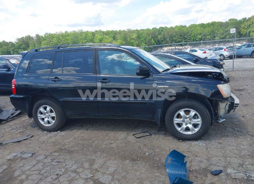 Photo 14 of 2003 Toyota Highlander LIMITED V6 (VIN JTEGF21A430113160)