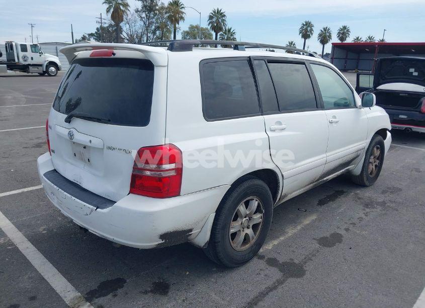 Photo 4 of 2001 Toyota Highlander V6 (VIN JTEGF21A510013873)