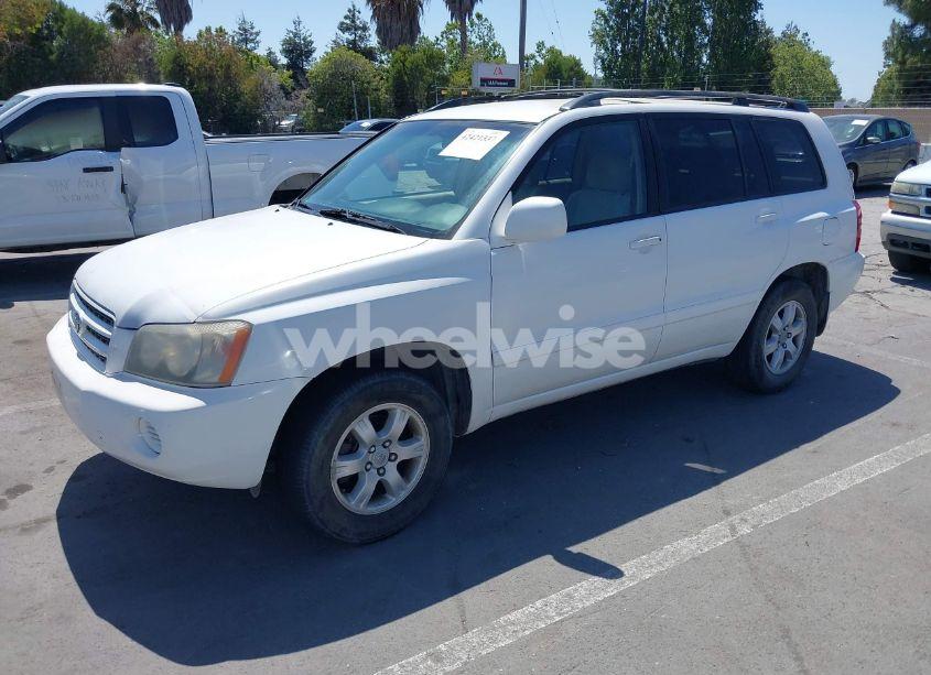 Photo 2 of 2002 Toyota Highlander V6 (VIN JTEGF21A520033817)