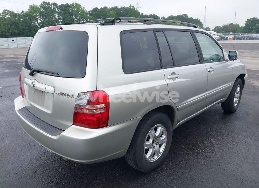 Photo 4 of 2002 Toyota Highlander V6 (VIN JTEGF21A520038192)
