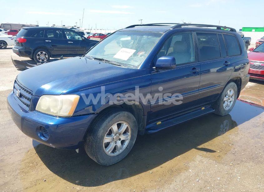 Photo 2 of 2003 Toyota Highlander V6 (VIN JTEGF21A530118366)