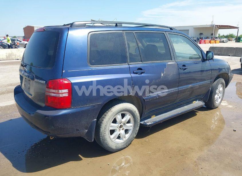 Photo 4 of 2003 Toyota Highlander V6 (VIN JTEGF21A530118366)