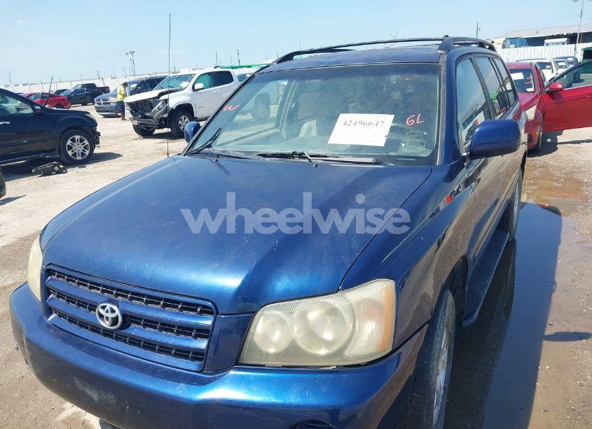 Photo 6 of 2003 Toyota Highlander V6 (VIN JTEGF21A530118366)