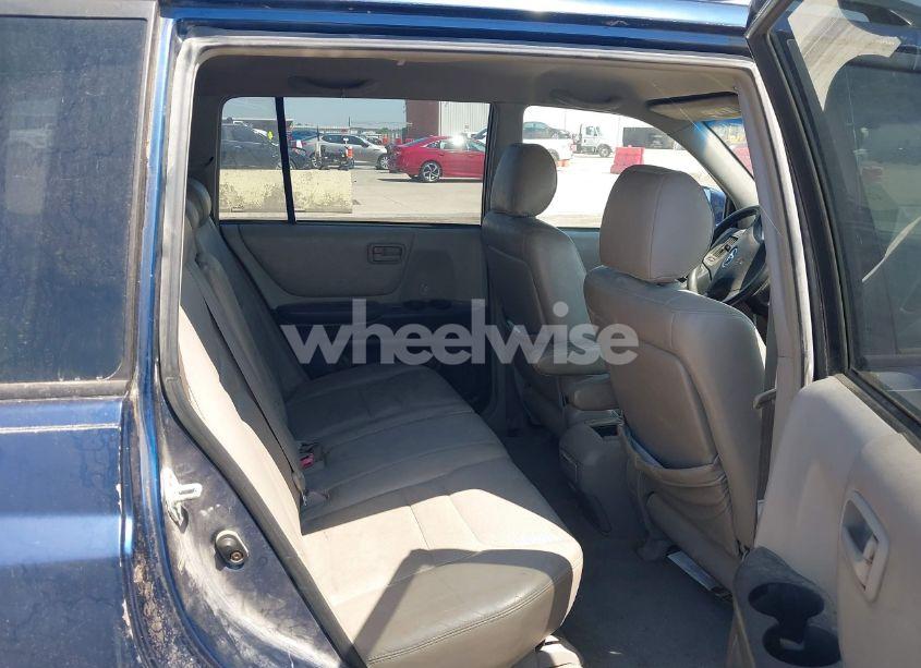 Photo 8 of 2003 Toyota Highlander V6 (VIN JTEGF21A530118366)