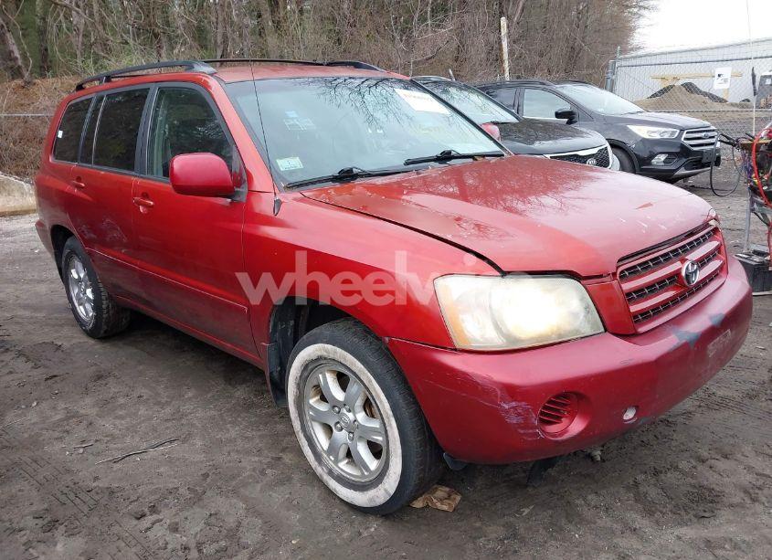 2003 Toyota Highlander V6 (VIN JTEGF21A530120277) main photo