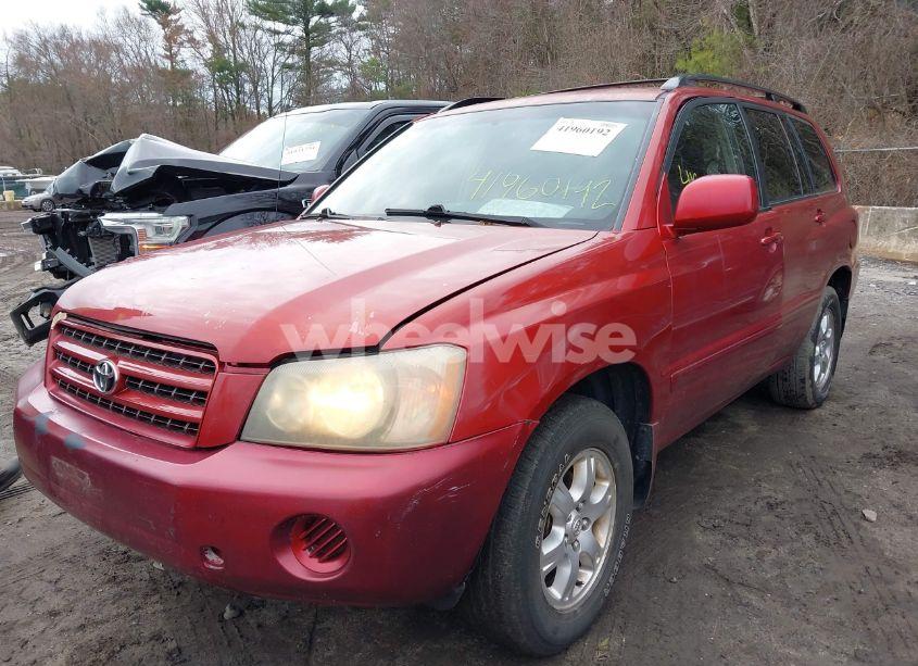 Photo 2 of 2003 Toyota Highlander V6 (VIN JTEGF21A530120277)