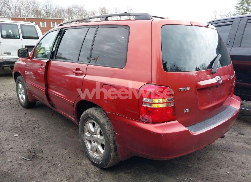 Photo 3 of 2003 Toyota Highlander V6 (VIN JTEGF21A530120277)