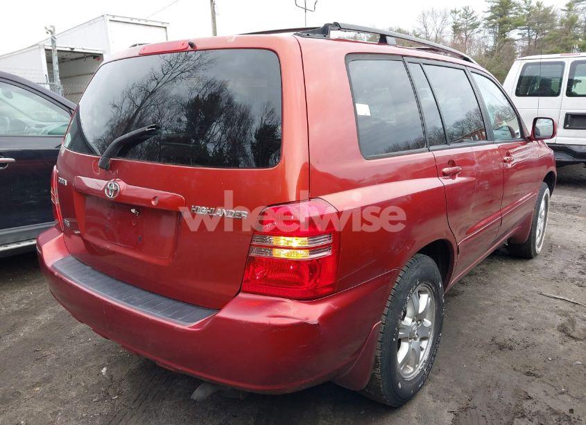 Photo 4 of 2003 Toyota Highlander V6 (VIN JTEGF21A530120277)