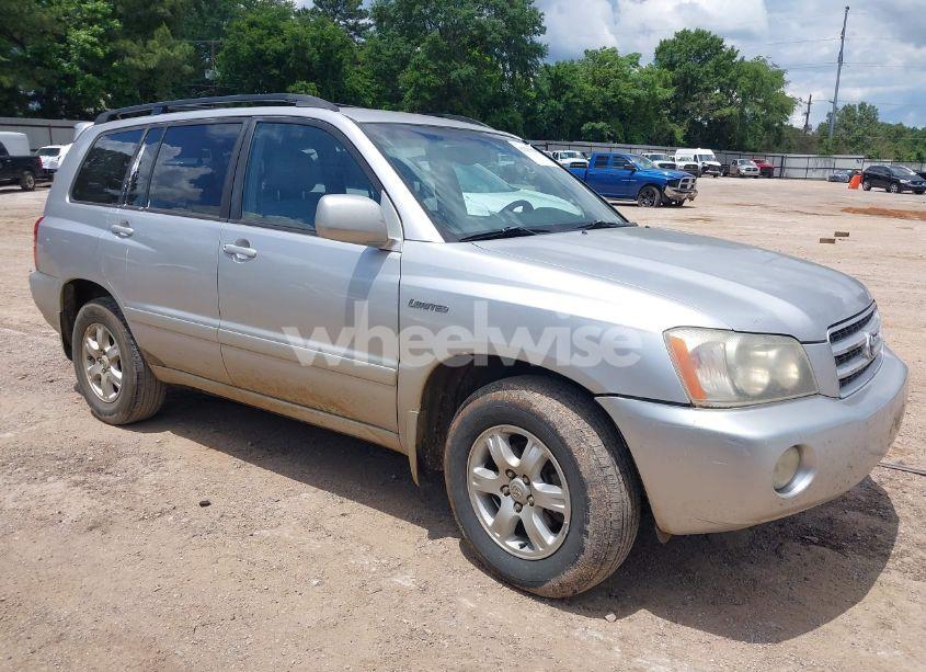 2001 Toyota Highlander V6 (VIN JTEGF21A610016295) main photo