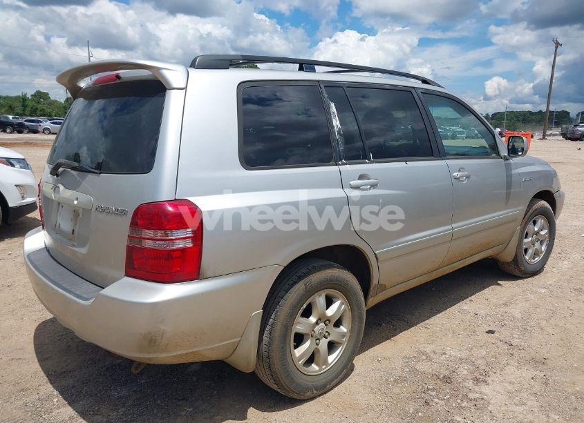 Photo 4 of 2001 Toyota Highlander V6 (VIN JTEGF21A610016295)