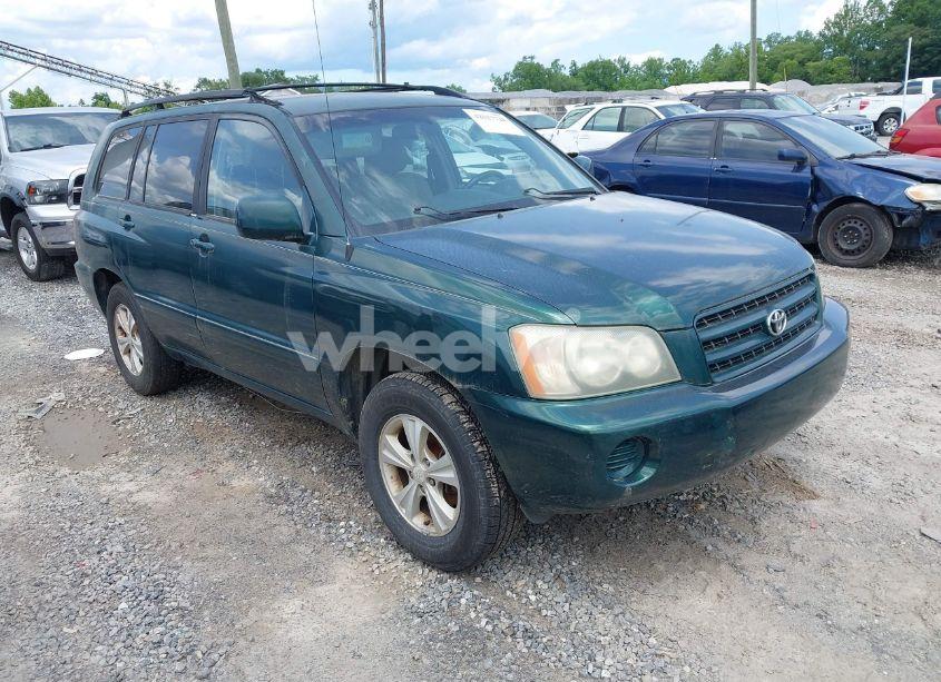 2003 Toyota Highlander V6 (VIN JTEGF21A630109997) main photo