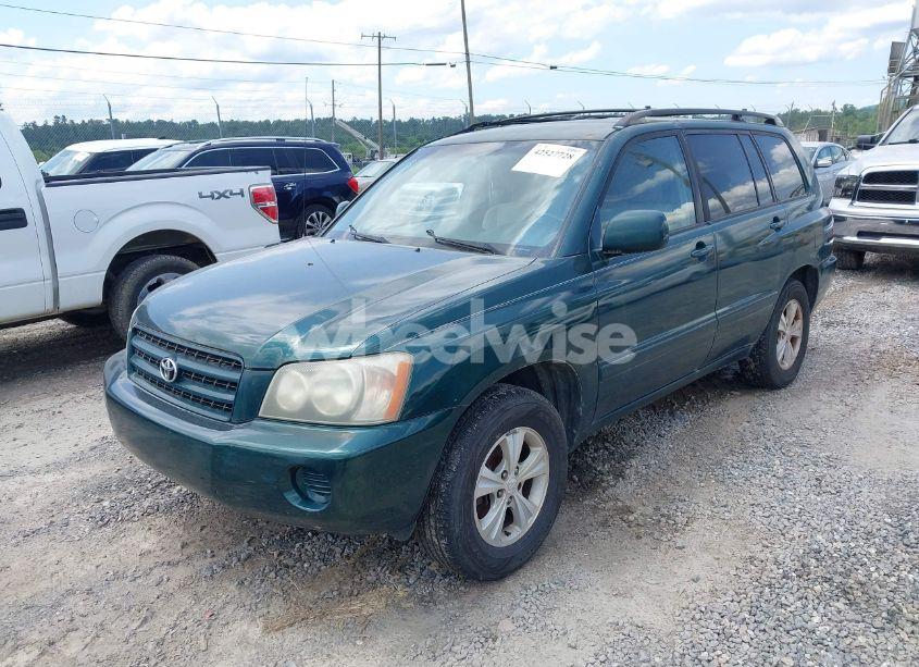 Photo 2 of 2003 Toyota Highlander V6 (VIN JTEGF21A630109997)