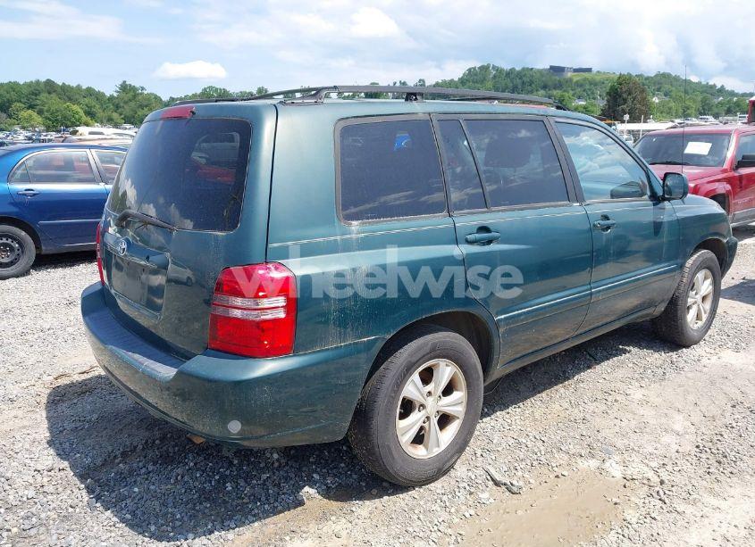 Photo 4 of 2003 Toyota Highlander V6 (VIN JTEGF21A630109997)