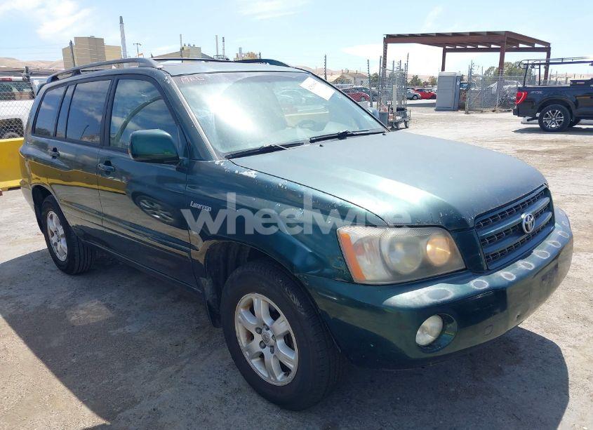 2001 Toyota Highlander V6 (VIN JTEGF21A710019612) main photo