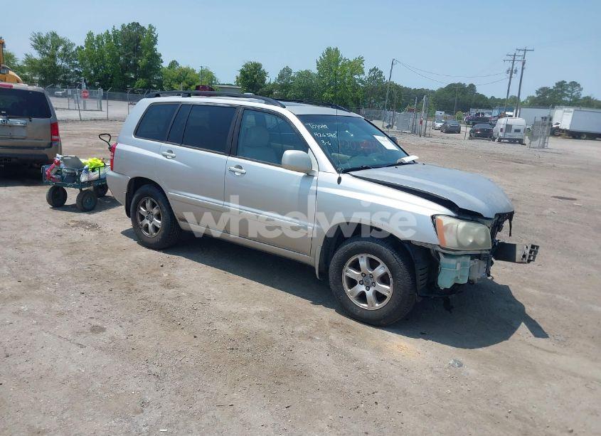 2002 Toyota Highlander V6 (VIN JTEGF21A720034449) main photo