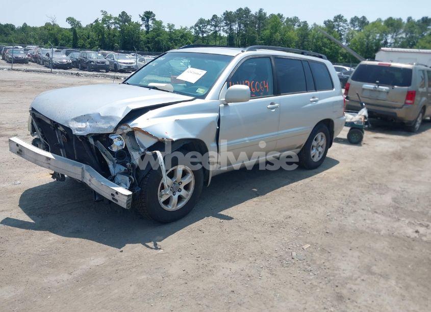 Photo 2 of 2002 Toyota Highlander V6 (VIN JTEGF21A720034449)