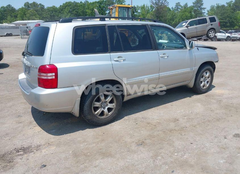 Photo 4 of 2002 Toyota Highlander V6 (VIN JTEGF21A720034449)