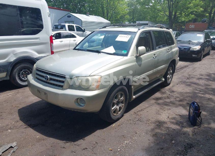 Photo 2 of 2003 Toyota Highlander V6 (VIN JTEGF21A930104230)